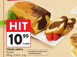 Intermarche Ciasto zebra olsza oferta