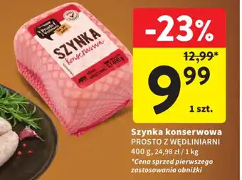 Intermarche Szynka konserwowa prosto z wędliniarni oferta