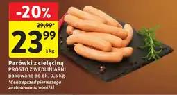 Intermarche Parówki z cielęciną prosto z wędliniarni oferta