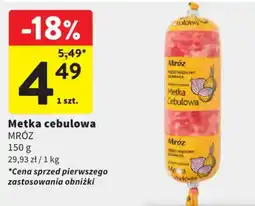 Intermarche Metka cebulowa mróz oferta