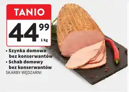 Intermarche Szynka domowa bez konserwantów / schab domowy bez konserwantów skarby wędzarni oferta