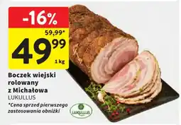 Intermarche Boczek wiejski rolowany z michałowa lukullus oferta