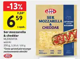 Intermarche Ser mozzarella & cheddar mlekovita oferta