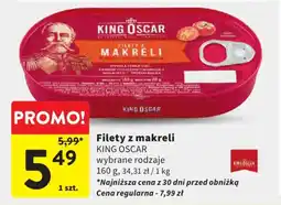 Intermarche Filety z makreli king oscar oferta