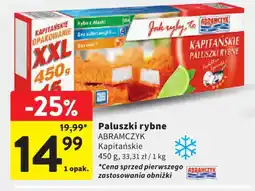 Intermarche Paluszki rybne abramczyk kapitańskie oferta