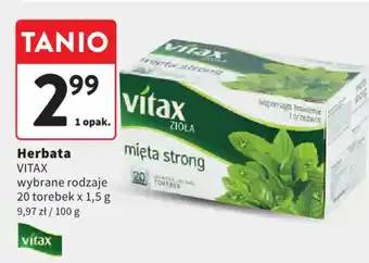 Intermarche Herbata vitax oferta