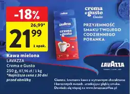 Intermarche Kawa mielona lavazza oferta