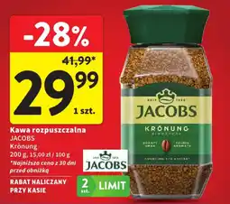 Intermarche Kawa rozpuszczalna jacobs krönung oferta