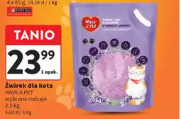 Intermarche Żwirek dla kota have a pet oferta