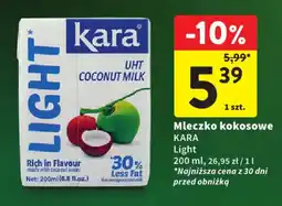 Intermarche Mleczko kokosowe kara light oferta
