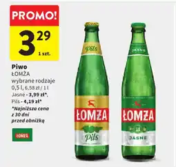 Intermarche Piwo łomża oferta