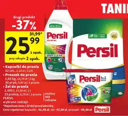 Intermarche Kapsułki do prania / proszek do prania / żel do prania persil oferta