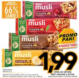 Kupiec Baton musli nestle oferta