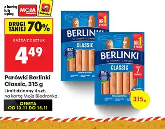 Parówki Berlinki