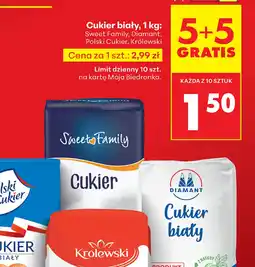 Biedronka Cukier biały oferta
