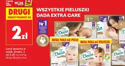 Biedronka Pieluszki Dada Extra Care oferta