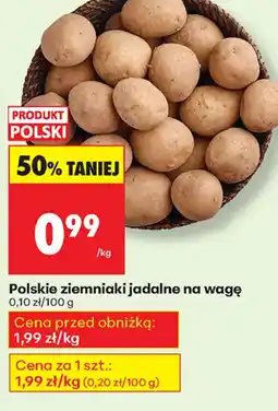 Biedronka Polskie ziemniaki jadalne oferta