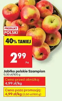 Biedronka Jabłko polskie Szampion oferta