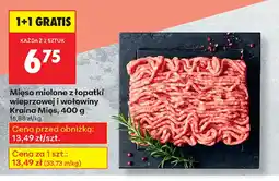 Biedronka Mięso mielone z łopatki wieprzowej i wołowiny oferta