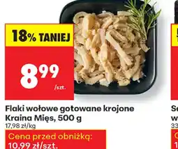 Biedronka Flaki wołowe gotowane krojone oferta