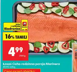 Biedronka Losoś Coho oferta