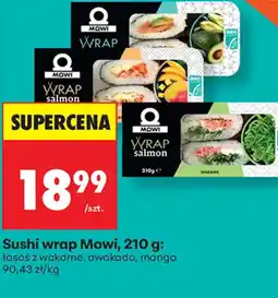 Biedronka Sushi wrap Mowi oferta