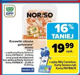 Carrefour Krewetki vannamei Norso oferta