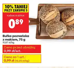 Biedronka Bułka poznańska oferta