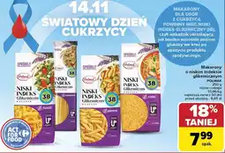 Carrefour Makaron spaghetti Polmak Niski Indeks Glikemiczny oferta