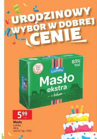 Masło ekstra z łukowa Lumiko