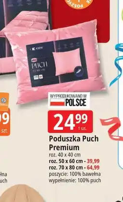 E.Leclerc Poduszka puch premium 70 x 80 cm Amw oferta