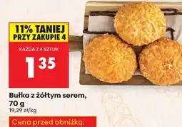 Biedronka Bułka z żółtym serem oferta