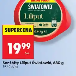 Biedronka Ser żółty Liliput Swiatowid oferta