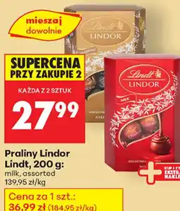 Biedronka Praliny Lindor oferta