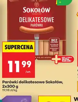 Biedronka Parówki delikatesowe Sokołów oferta