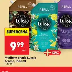 Biedronka Mydło w płynie Luksja oferta