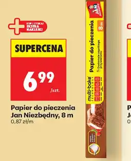 Biedronka Papier do pieczenia Jan Niezbędny oferta