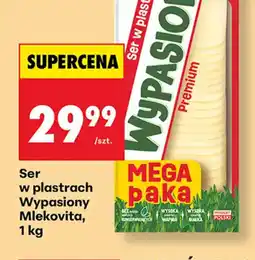 Biedronka Ser w plastrach Wypasiony Mlekovita oferta