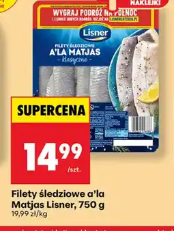 Biedronka Filety śledziowe a'la Matjas Lisner oferta