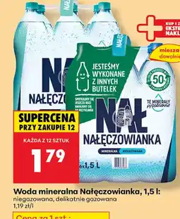 Biedronka Woda mineralna Nałęczowianka oferta