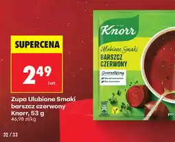 Biedronka Zupa Ulubione Smaki barszcz czerwony oferta