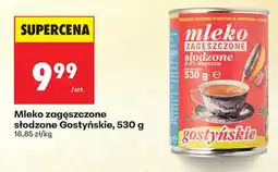 Biedronka Mleko zagęszczone słodzone Gostyńskie oferta
