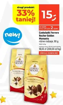 Dealz Czekoladki Ferrero Rocher Golden Moments oferta