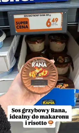 Biedronka Sos grzybowy Rana 120g oferta