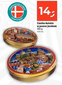 Dealz Ciastka duńskie w puszce Jacobsen oferta