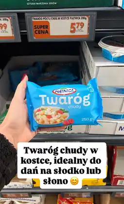 Biedronka Twaróg chudy Piątnica oferta