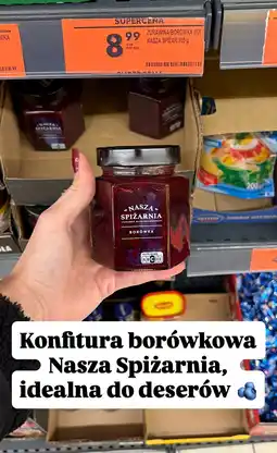 Biedronka Konfitura borówkowa Nasza Spiżarnia 300g oferta