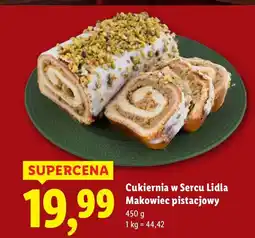 Lidl Makowiec pistacjowy Cukiernia w Sercu Lidla oferta
