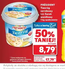Kaufland PRÉSIDENT Twaróg sernikowy oferta