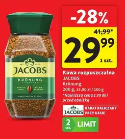 Intermarche Kawa rozpuszczalna Jacobs Krönung oferta